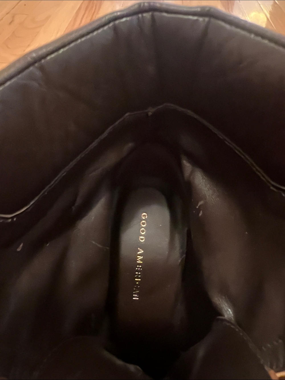 Good American Women's Brown Suede Pointed-Toe Lace-Up Ankle Boots - Picture 3 of 4